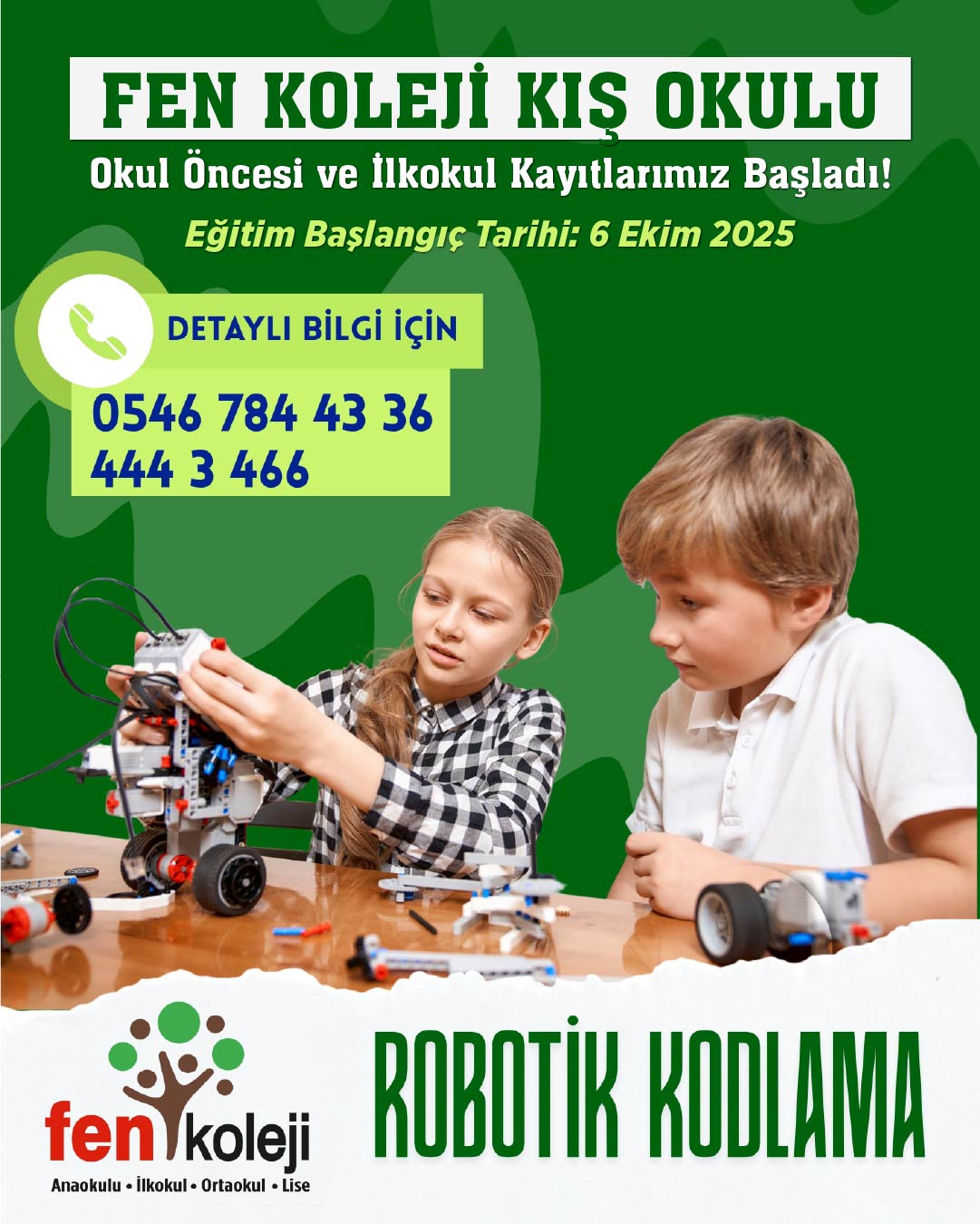 Fen Koleji Kış Okulu Başlıyor!